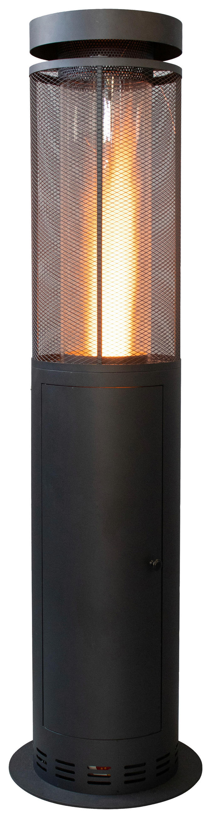 HEIZSTRAHLER - Schwarz, Design, Metall (30/150/30cm) - Nouvel