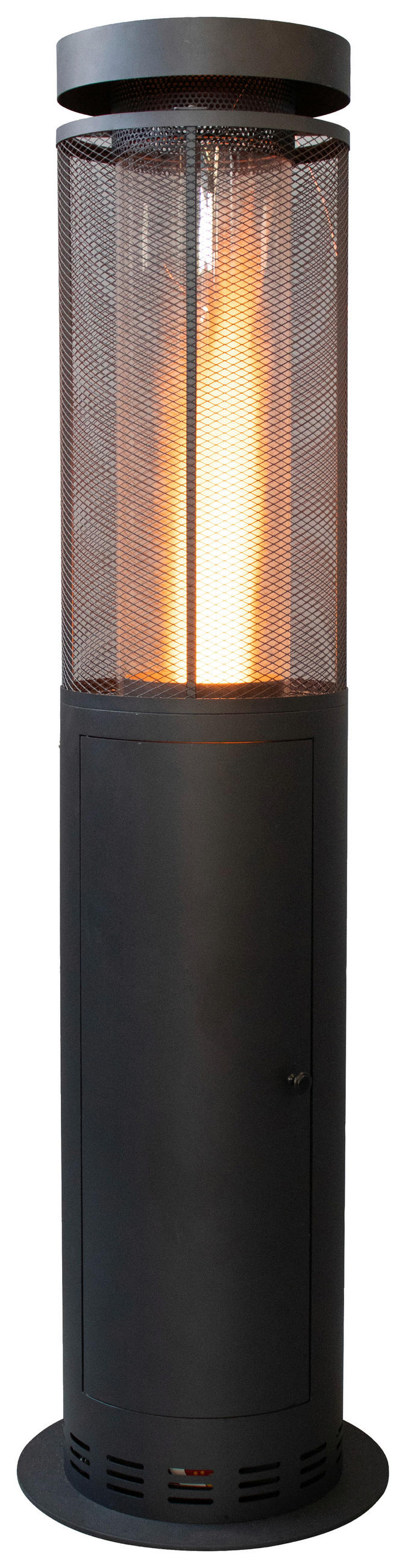 HEIZSTRAHLER - Schwarz, Design, Metall (30/150/30cm) - Nouvel