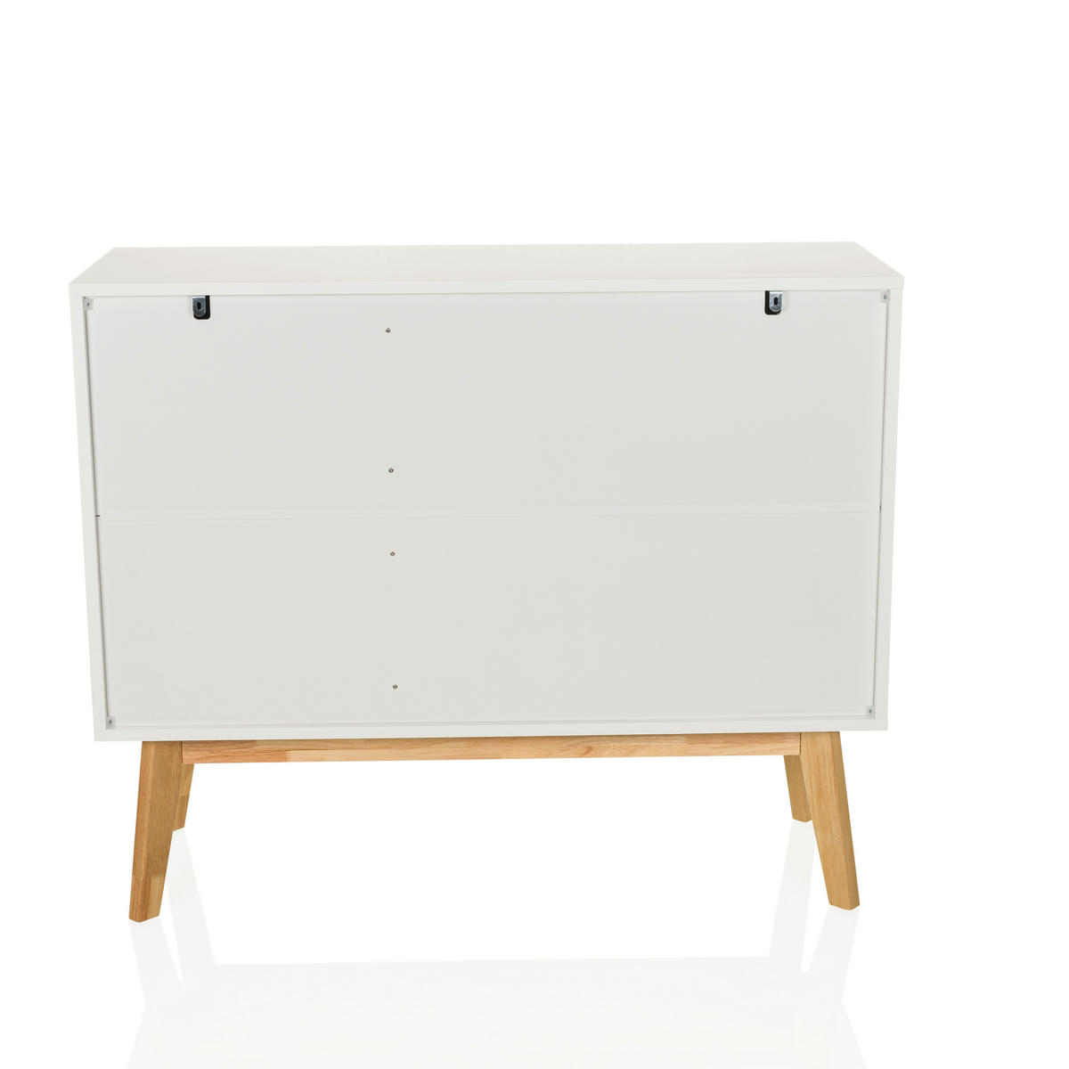 SIDEBOARD  in 97/80/34 cm  - Hellbraun/Weiß, MODERN, Holzwerkstoff (97/80/34cm) - MID.YOU