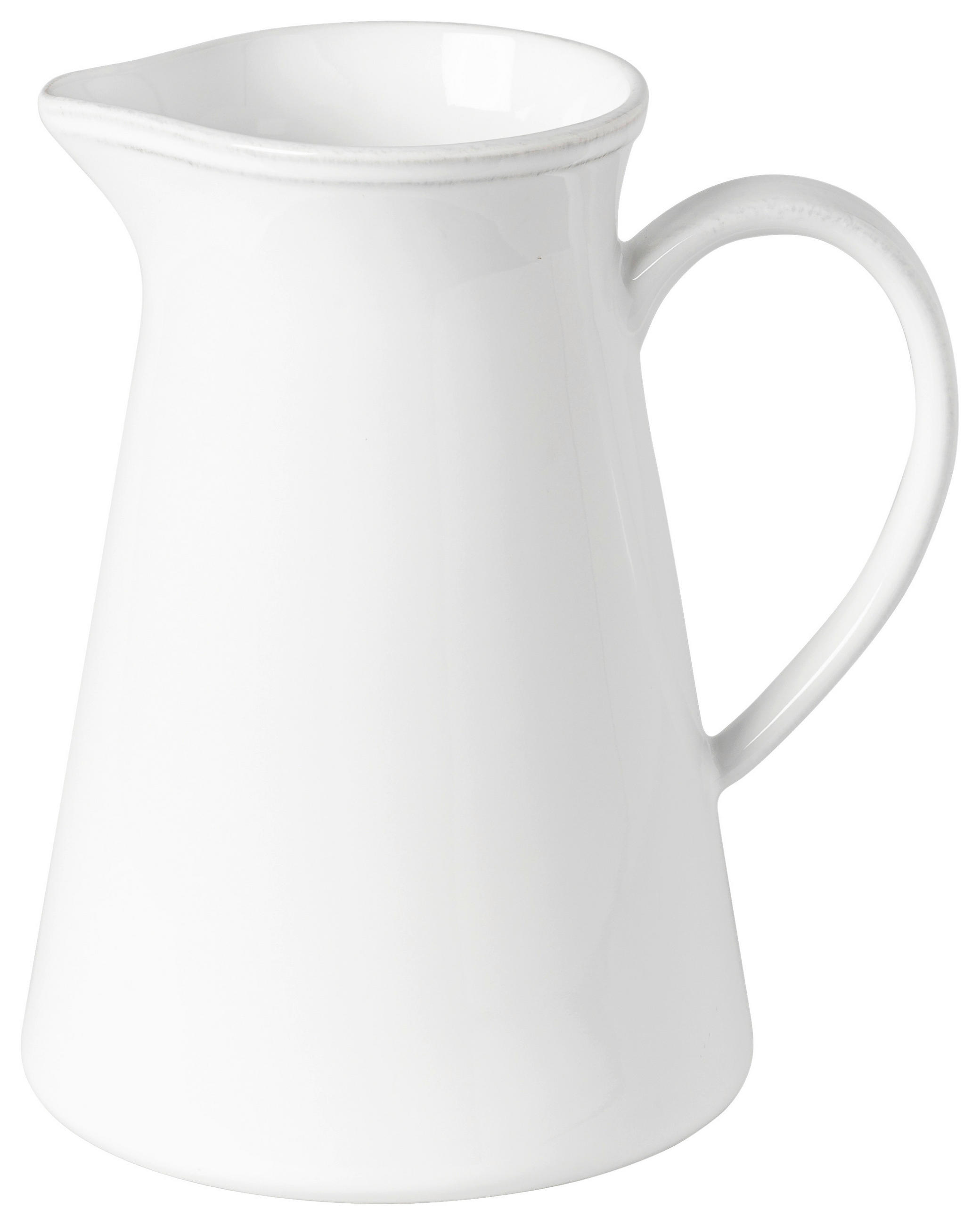 KRUG    - Weiß Hochglanz, Basics, Keramik (20/14,8/21,6cm) - Costa Nova