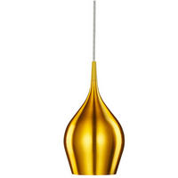 LAMPĂ SUSPENDATĂ 12/120 cm  - auriu, Basics, metal (12/120cm)