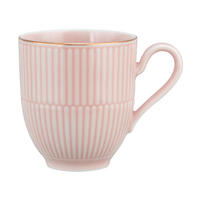 LONČEK ZA KAVO  Amina      0,35 l  - zlate barve/svetlo roza, Basics, keramika (0,35l) - Seltmann Weiden