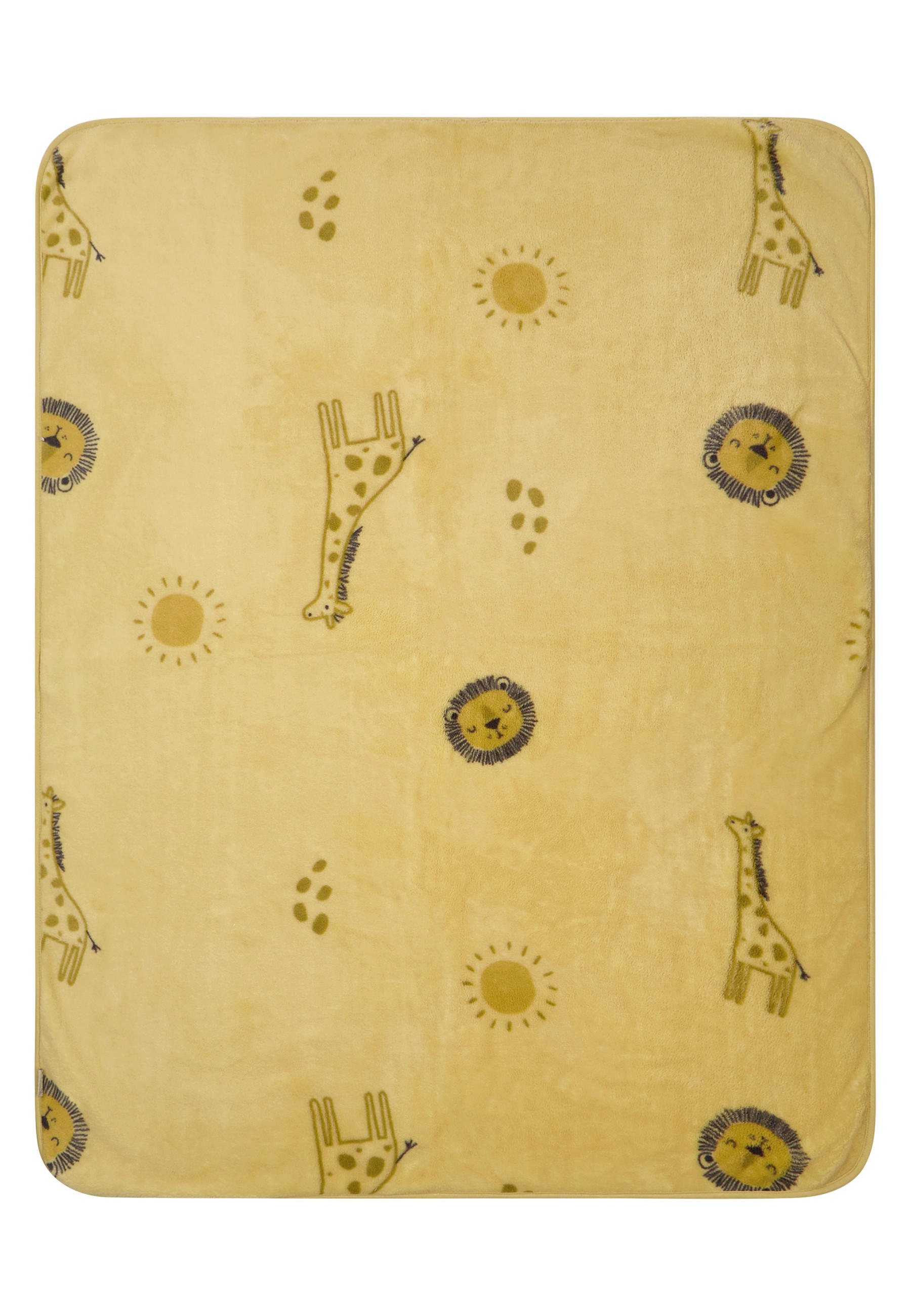 BABYDECKE 75/100 cm  - Dunkelgelb, Trend, Textil (75/100cm) - Sterntaler