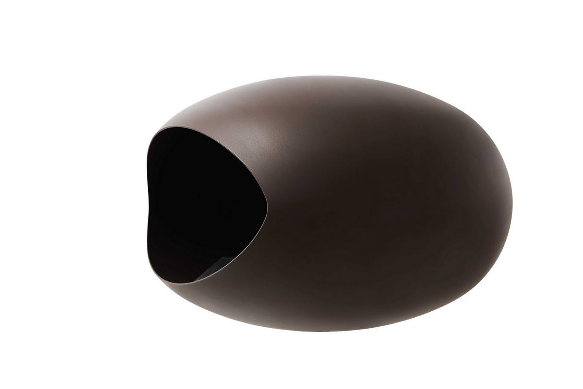 LE FEU DOME KAMIN NA ETANOL - mokka, Basics, metal (59/68/106cm)