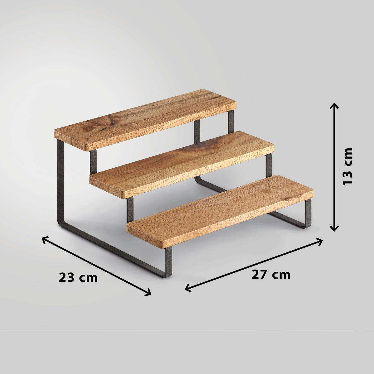 FŰSZERTARTÓ POLC - Basics (27/23/13cm) - Metaltex