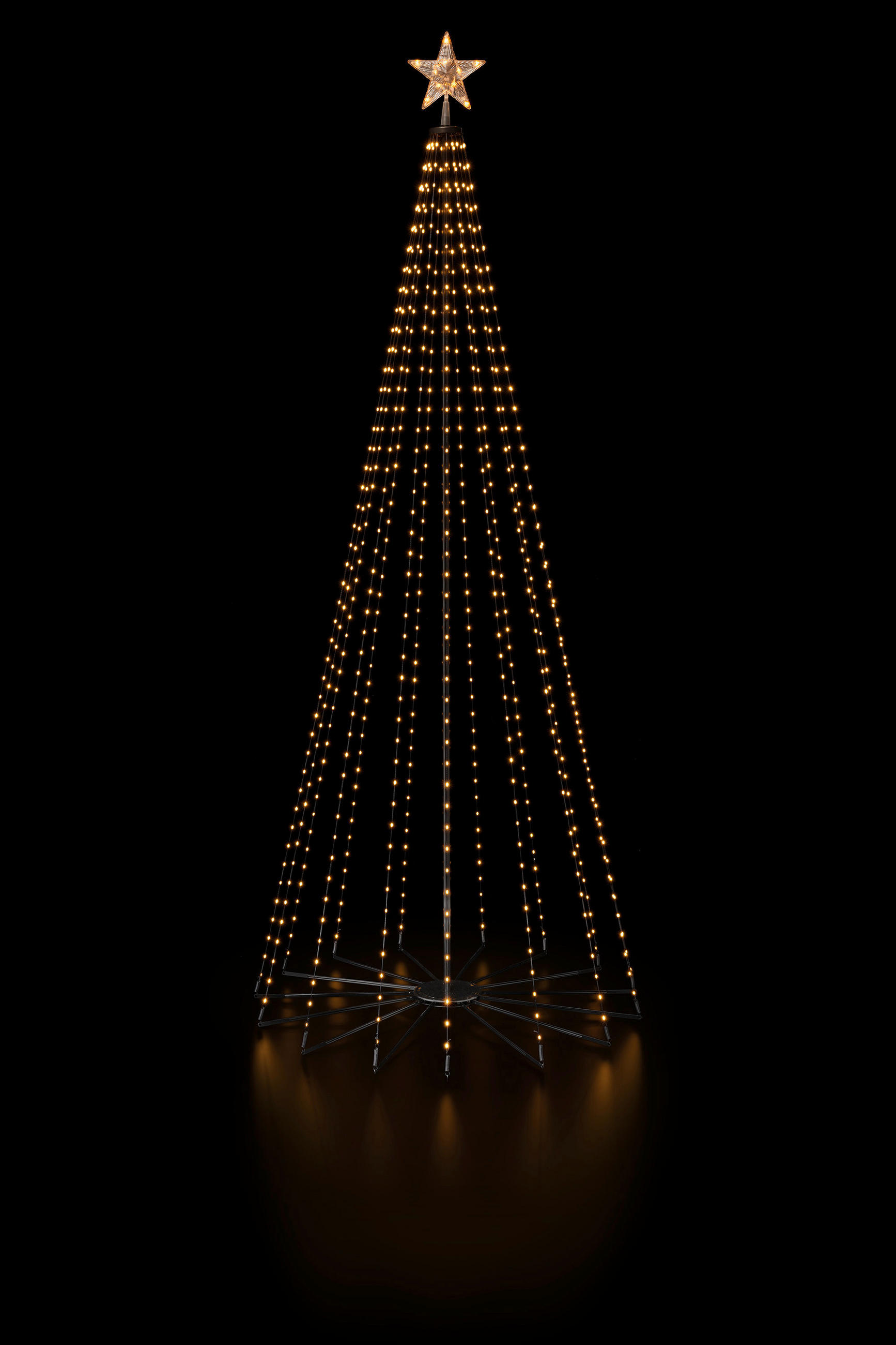 LED-DEKOLEUCHTE - Schwarz, Basics, Metall (100/240cm)