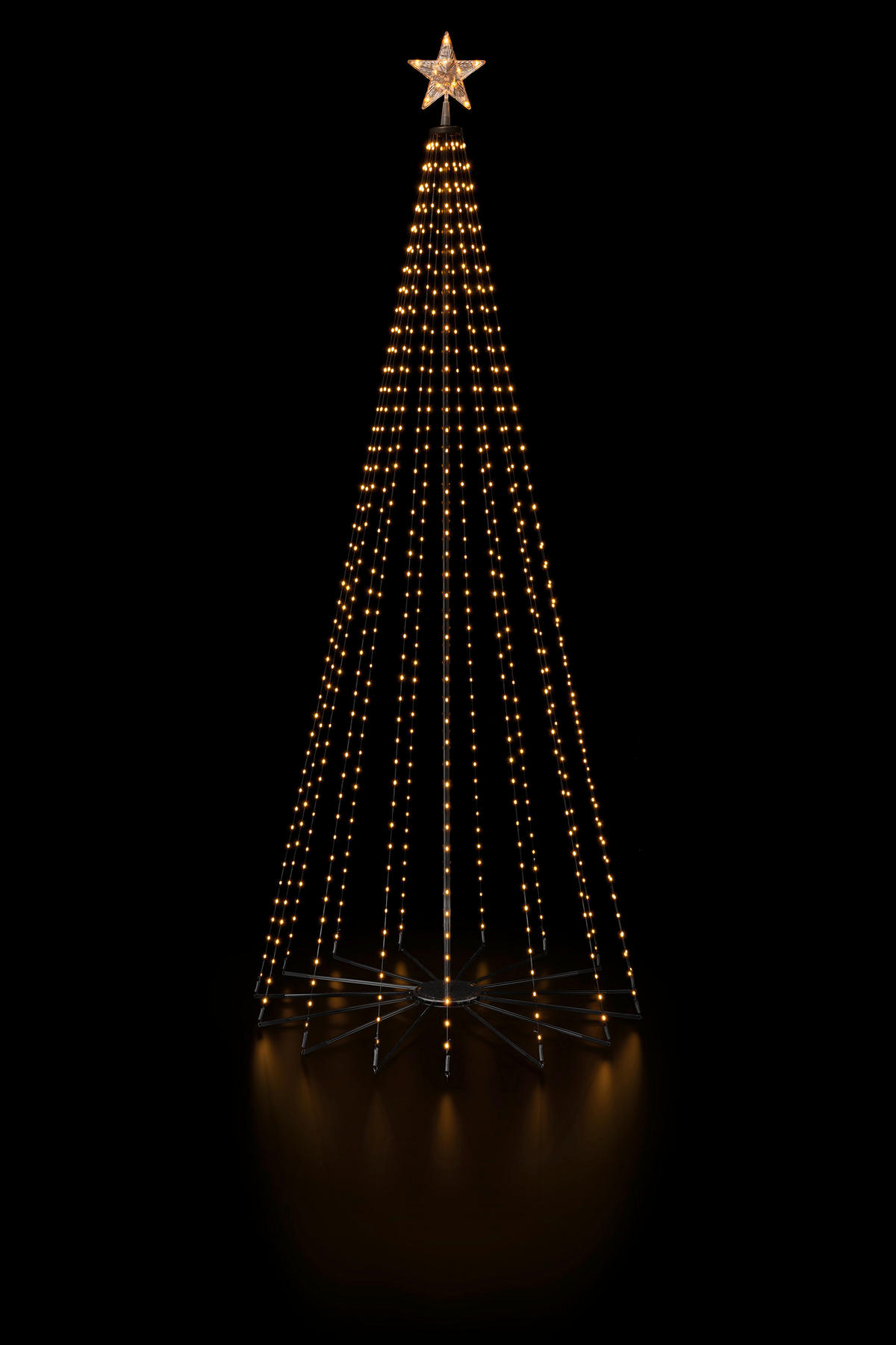 LED-DEKOLEUCHTE - Schwarz, Basics, Metall (100/240cm)