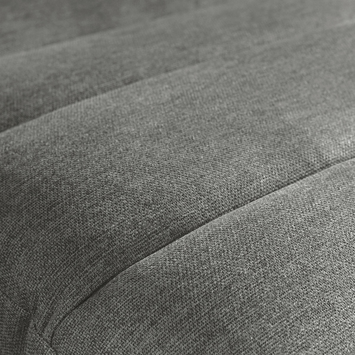 RELAXLIEGE SWING Webstoff Dunkelgrau  - Dunkelgrau/Silberfarben, Design, Textil/Metall (65/65/171cm) - Livetastic