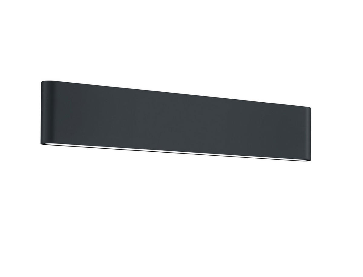 AUSSENWANDLEUCHTE - Anthrazit, Design, Metall (9/46,5/4cm) - Trio Leuchten