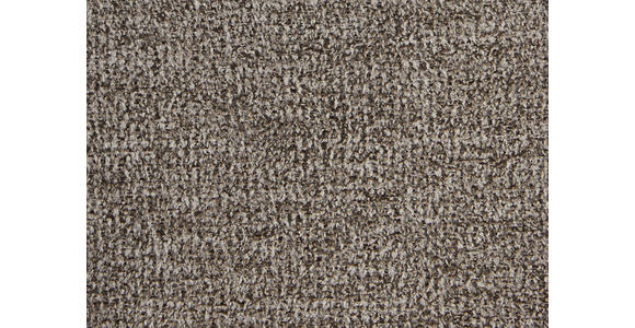 2-SITZER-SOFA in Flachgewebe Hellbraun - Chromfarben/Hellbraun, Design, Textil/Metall (158/83/85cm) - Xora