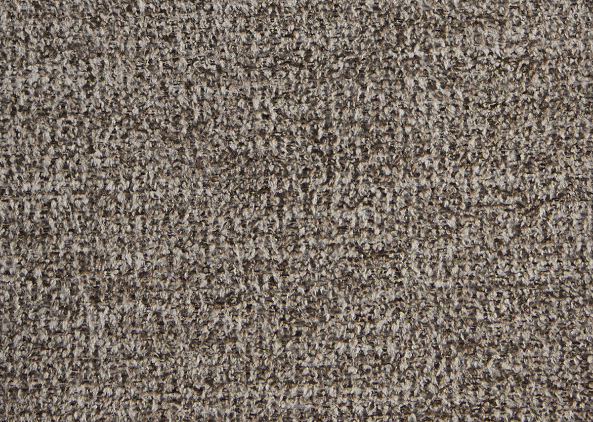 2-SITZER-SOFA in Flachgewebe Hellbraun  - Chromfarben/Hellbraun, Design, Textil/Metall (158/83/85cm) - Xora