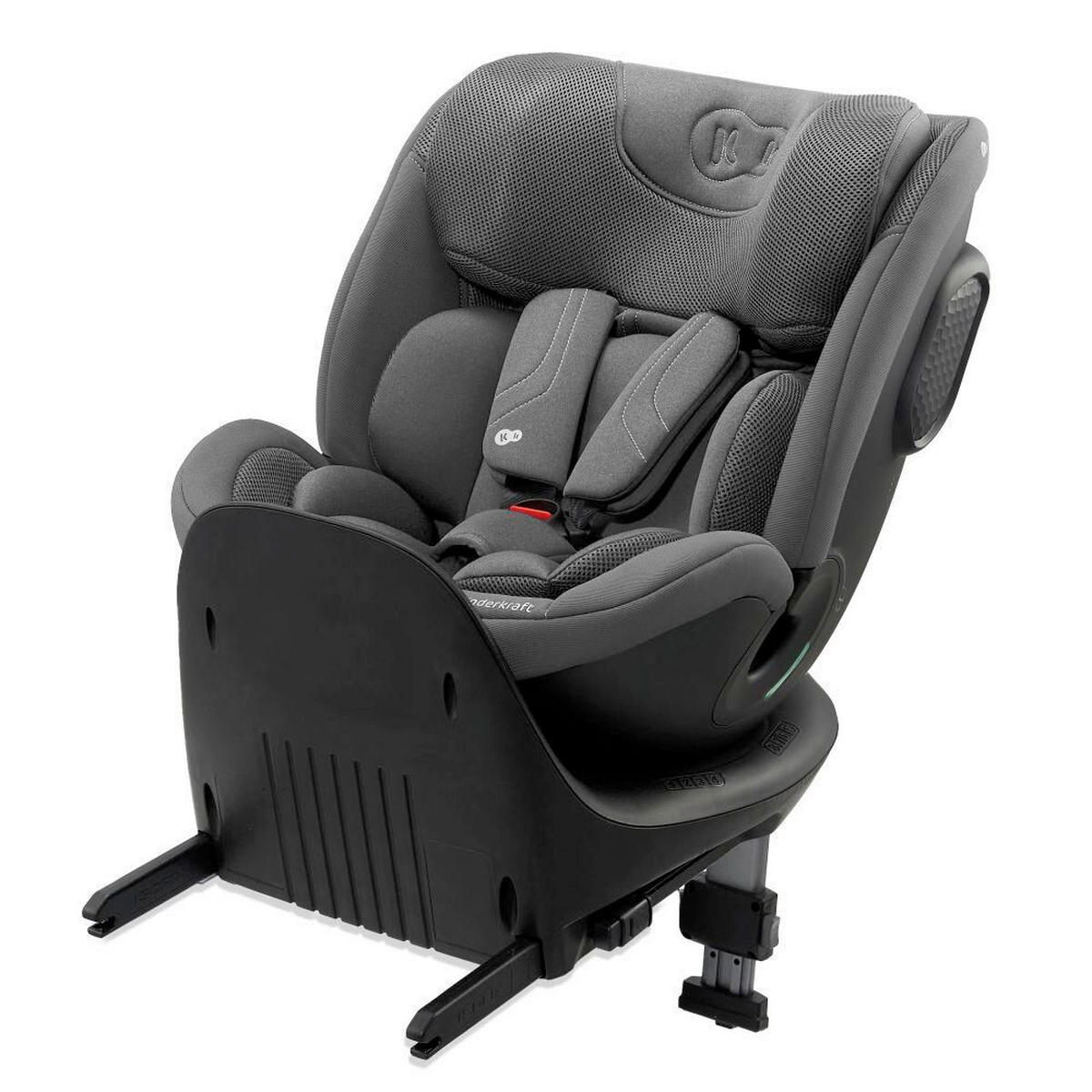 DJEČJA AUTOSJEDALICA  XRIDER 2  - siva, Basics, tekstil/plastika (68/45/80cm) - Kinderkraft