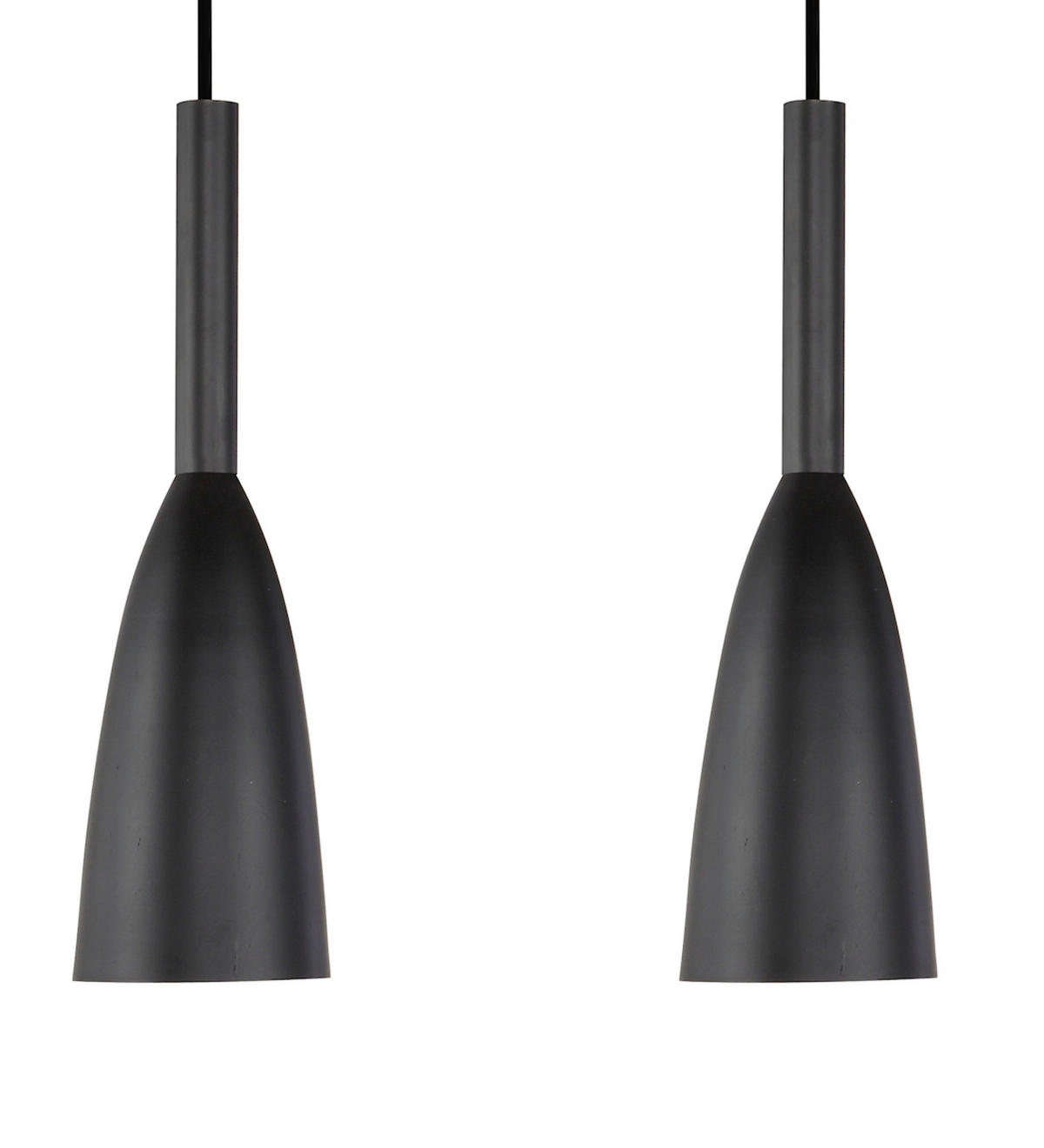 HÄNGELEUCHTE Solin 100/50/10 cm  - Schwarz, Design, Metall (100/50/10cm)