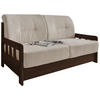 SCHLAFSOFA Cord Nussbaumfarben, Beige  - Beige/Nussbaumfarben, MODERN, Textil (154/88/90cm) - Livetastic