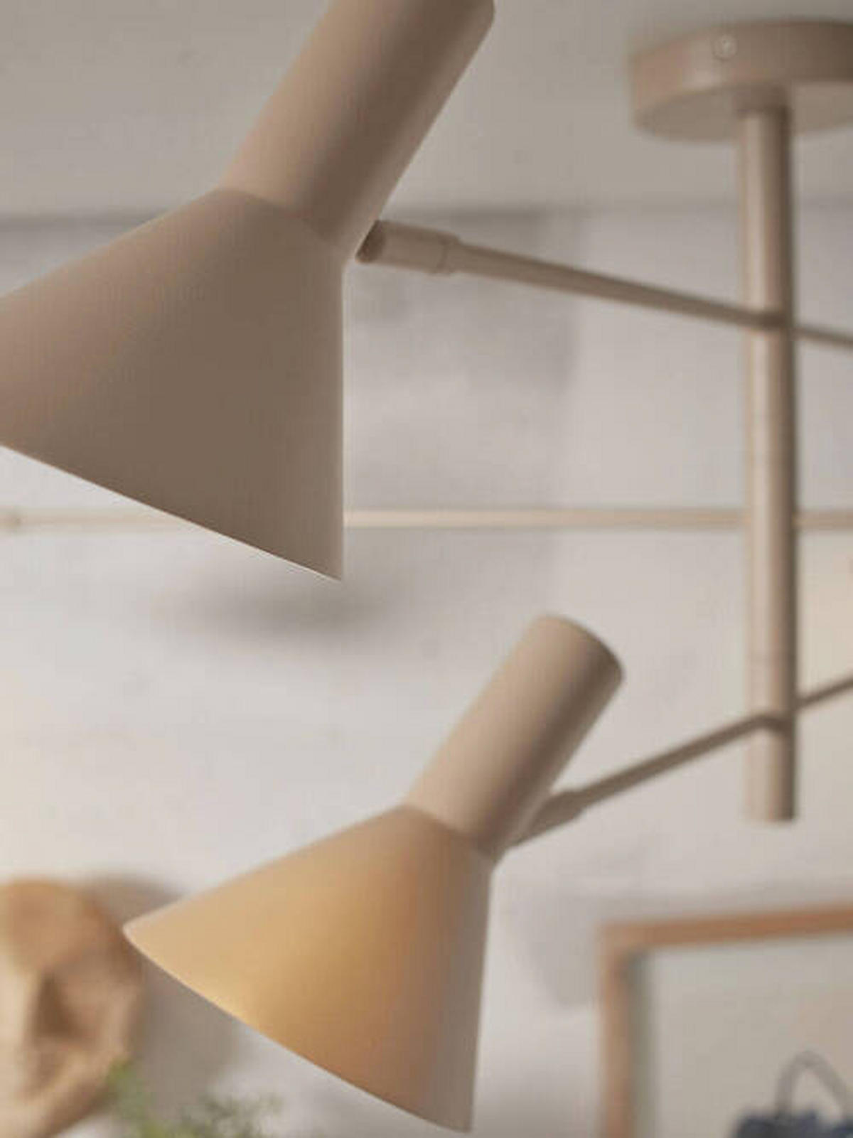 TAKLAMPA 124/40 cm  - grå, Trend, metall (124/40cm) - It's about Romi