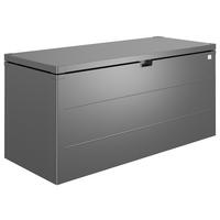 KISSENBOX - Dunkelgrau, Basics, Metall (170/81/70cm) - Biohort