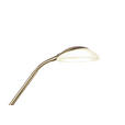 LED-DECKENFLUTER 32,5/180 cm    - Messingfarben/Alabasterfarben, Basics, Glas/Metall (32,5/180cm) - Novel