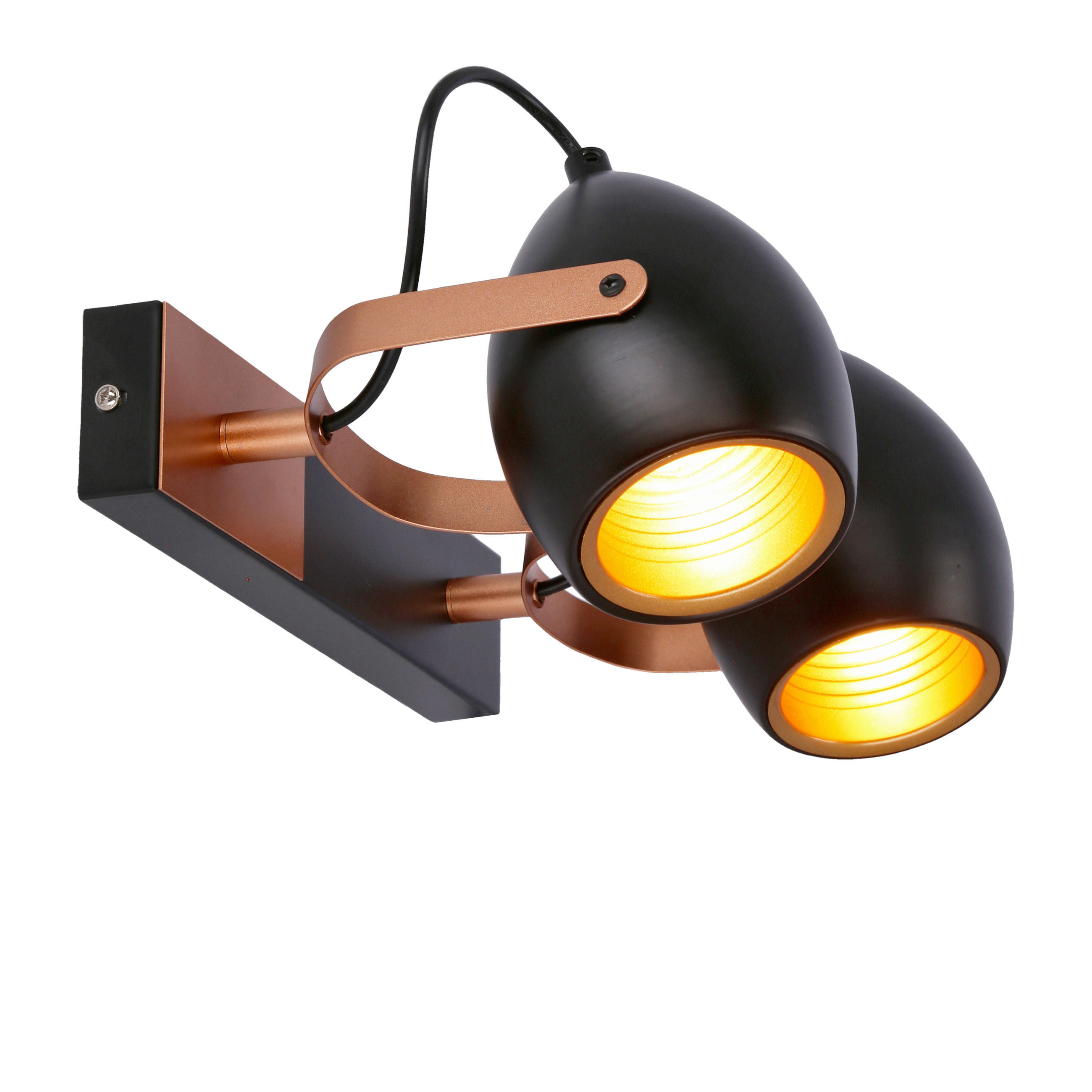 TAKSPOTLIGHT 30/23/18 cm   - svart, Design, metall (30/23/18cm)