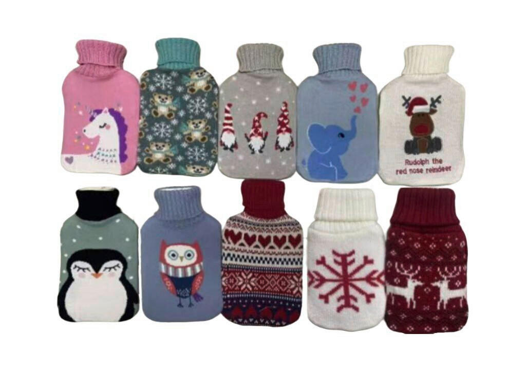 OHŘÍVACÍ LÁHEV, akryl,  - vícebarevná, Lifestyle, textil/plast (32.7/20/4.5cm) - X-Mas