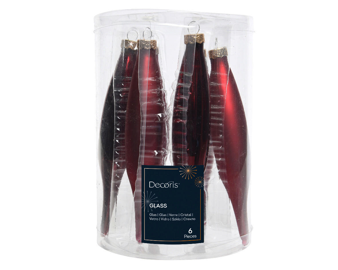 SET DE GLOBURI DE CRĂCIUN - Basics (3,00/3,00/15,00cm)