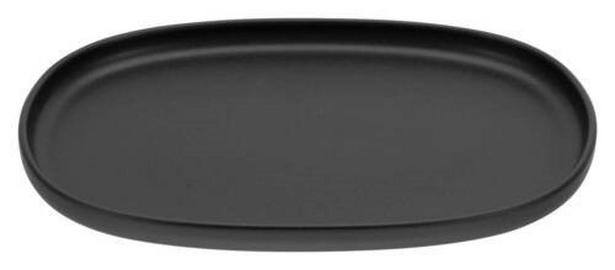 SERVERINGSBRICKA UNO BLACK  33 cm    - svart, Trend, keramik (33cm) - Creatable