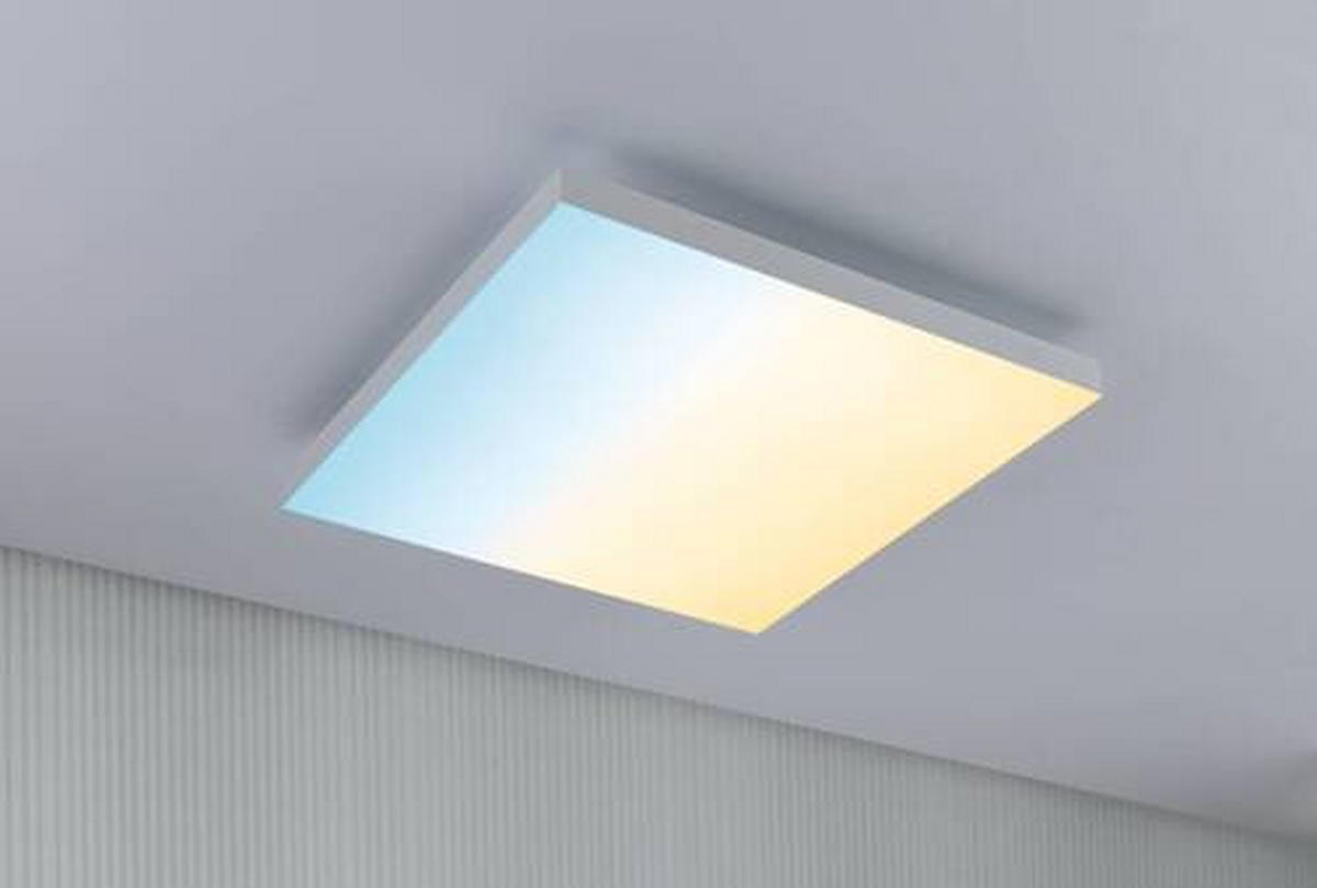 LED-PANEEL 45/45/6,4 cm   - Weiß, Basics, Metall (45/45/6,4cm) - Paulmann