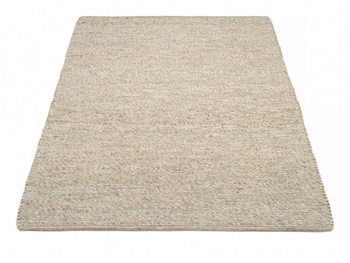 HANDWEBTEPPICH 170/240 cm Helsinki Naturfarben  - Naturfarben, Basics, Textil (170/240cm) - Linea Natura