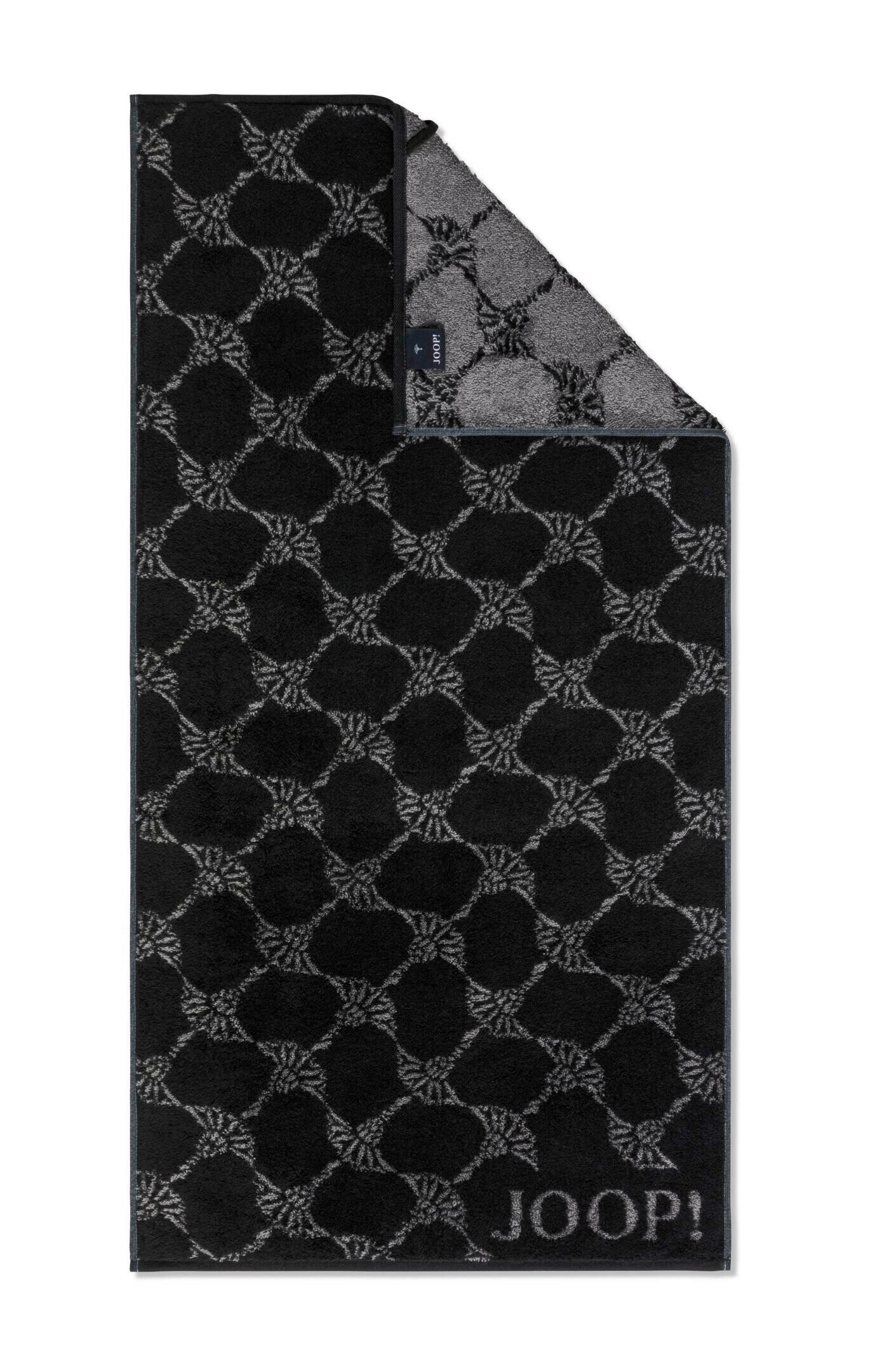 HANDTUCHSET JOOP! CLASSIC Schwarz 2-teilig  - Schwarz, Basics, Textil (50/100cm) - Joop! Living