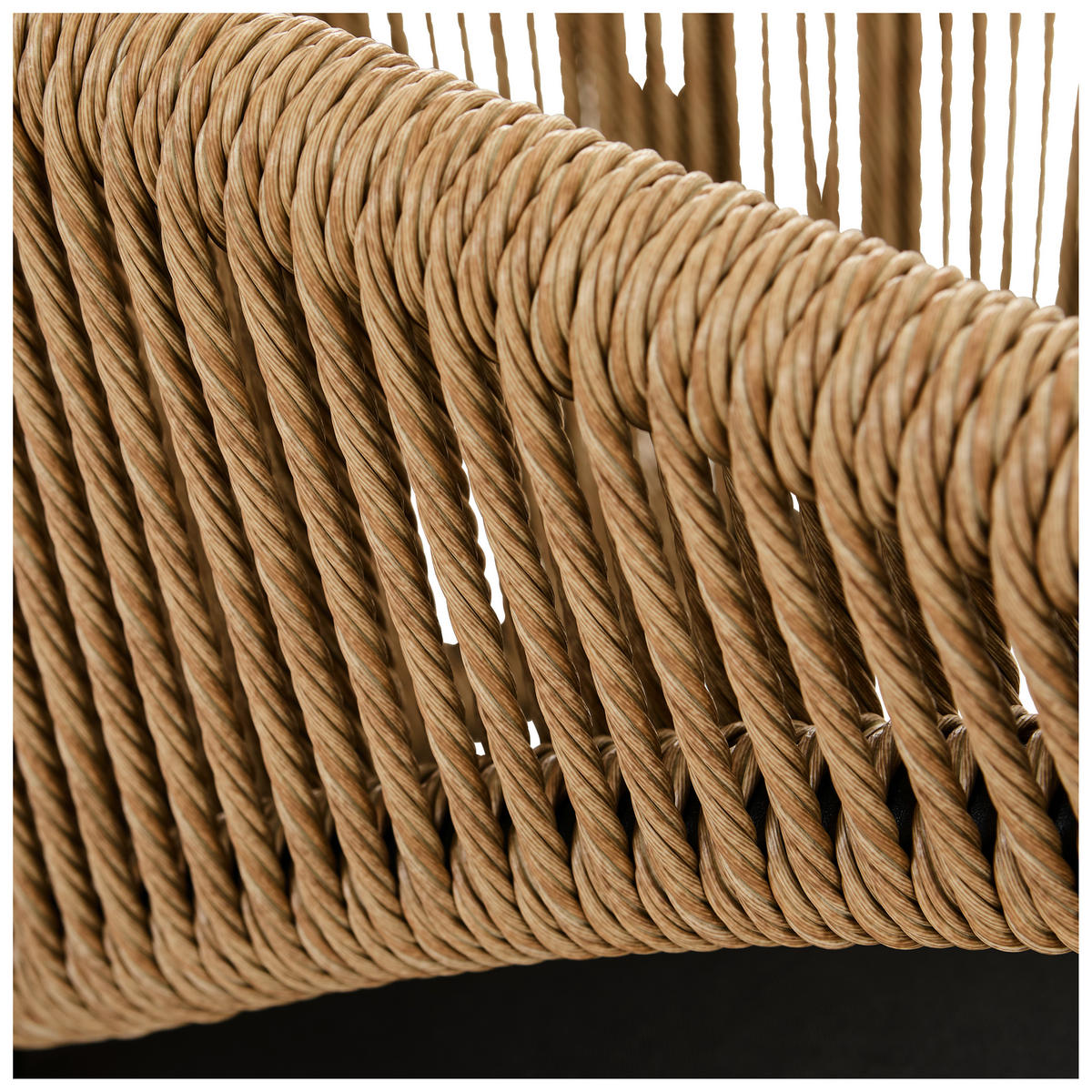 STOLICA SLOŽIVA  prirodne boje, crna  metal, plastika, tekstil      - prirodne boje/crna, Design, metal/tekstil (64/79,5/59cm) - Dieter Knoll