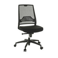 DREHSTUHL  in Schwarz  - Schwarz, Basics, Kunststoff/Textil (49/98-107/60cm) - MID.YOU