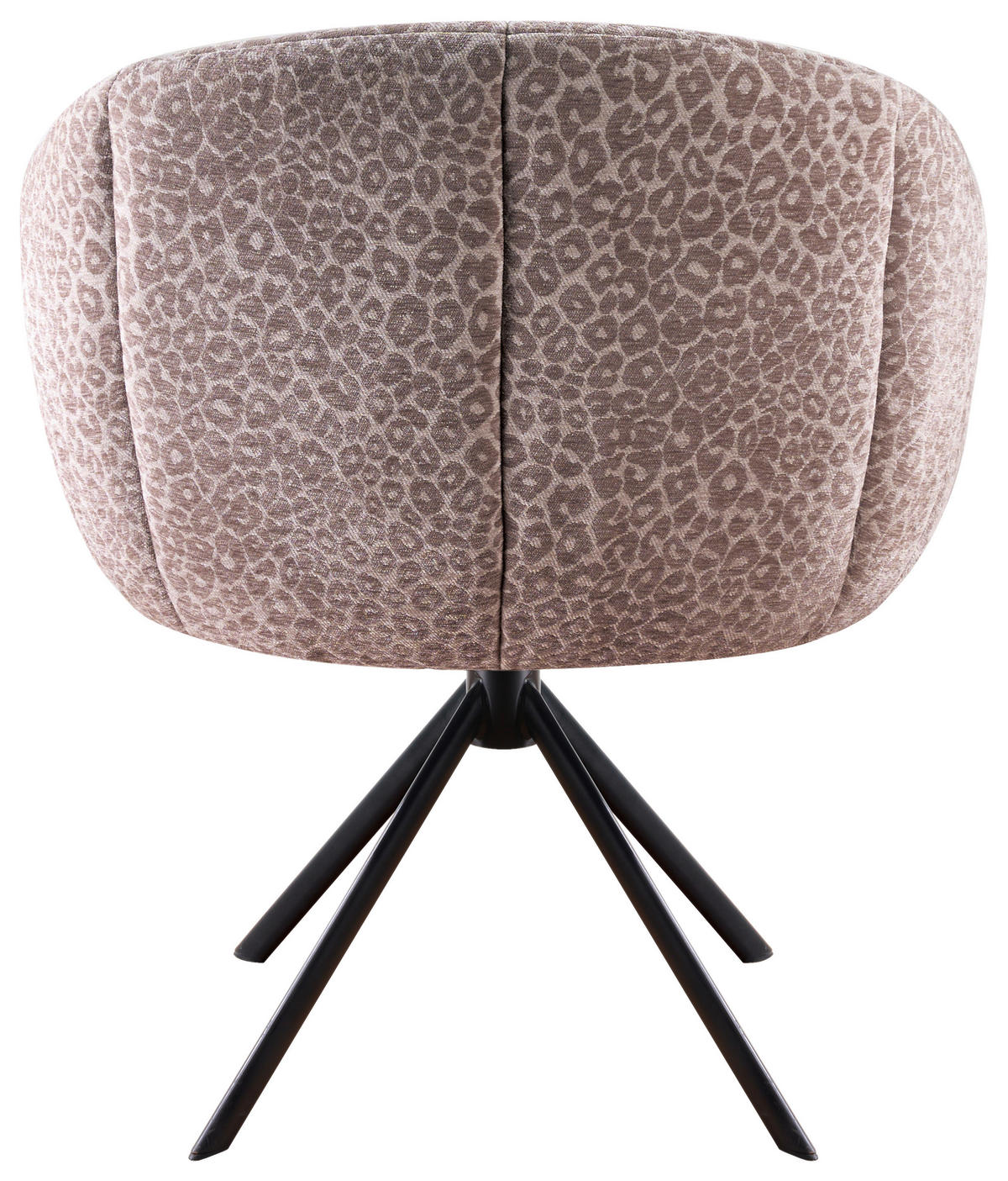 ARMLEHNSTUHL  Sitzfläche 360° drehbar Webstoff  - Beige/Hellgrau, Design, Textil/Metall (64/84/65cm) - Novel