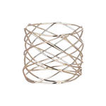 SERVIETTENRING    - Goldfarben, Basics, Metall (4,5/3,5cm) - Ambia Home