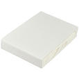 TOPPER-SPANNLEINTUCH 140/200 cm Jersey  - Weiß, KONVENTIONELL, Textil (140/200cm) - Novel