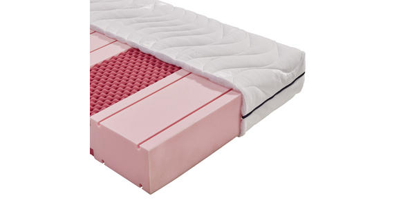 Komfortschaummatratze Comfort 90x200cm H2 - Weiß, MODERN, Textil (90/200cm) - Primatex