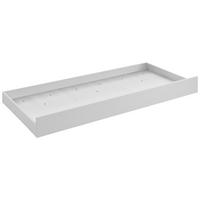 BETTKASTEN Weiß  - Weiß, LIFESTYLE, Holzwerkstoff/Kunststoff (94/20/199cm) - Stylife