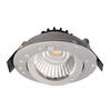 LED-EINBAUSPOT - Silberfarben, Konventionell, Metall (8,2/8,2/4,1cm)