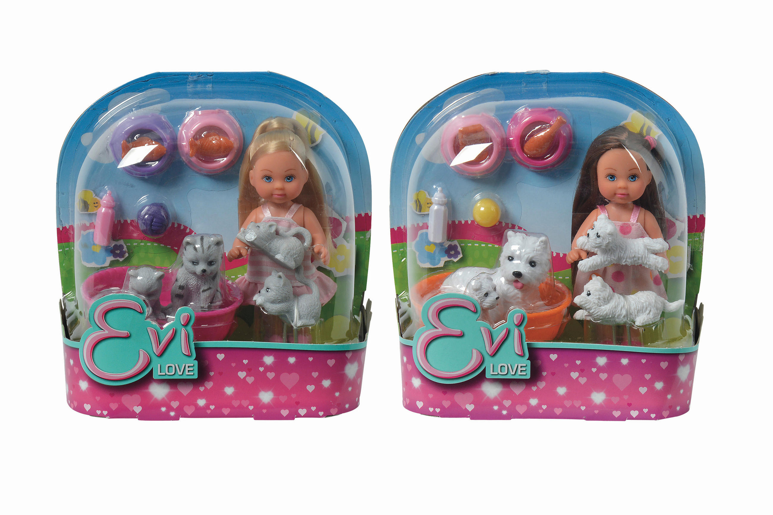 SPIELPUPPE - Multicolor, Basics, Kunststoff/Textil (7/16/16cm) - Simba