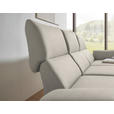 ECKSOFA  in Flachgewebe Naturfarben  255-365/175-224 cm  - Schwarz/Naturfarben, Design, Textil/Metall (255-365/175-224cm) - Dieter Knoll