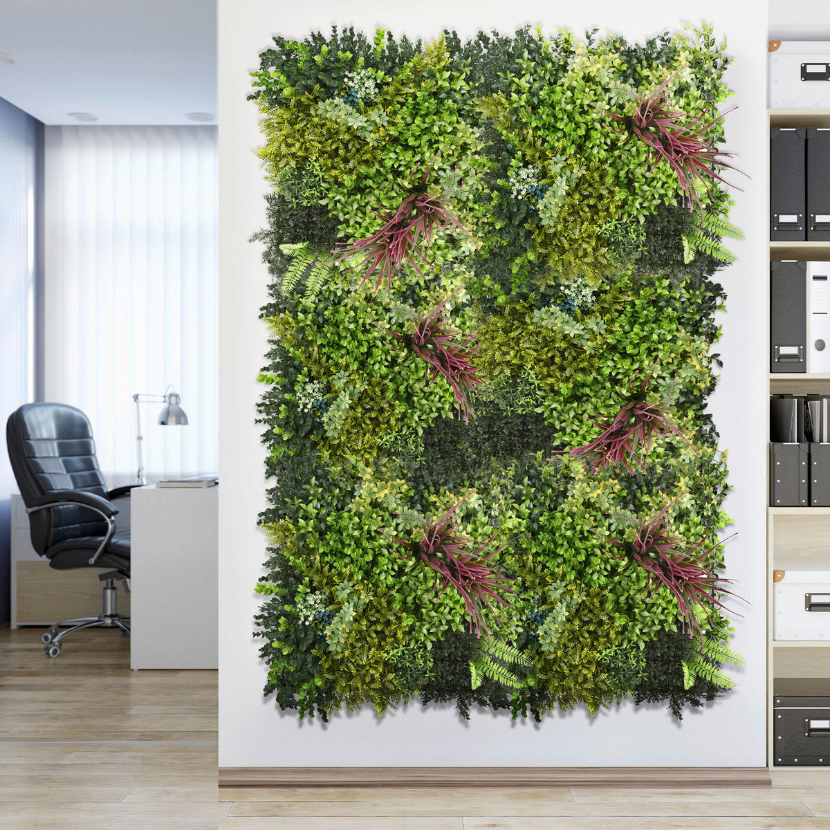 Wandverkleidung Pflanzenwand   - Trend (50/50cm) - Floordirekt