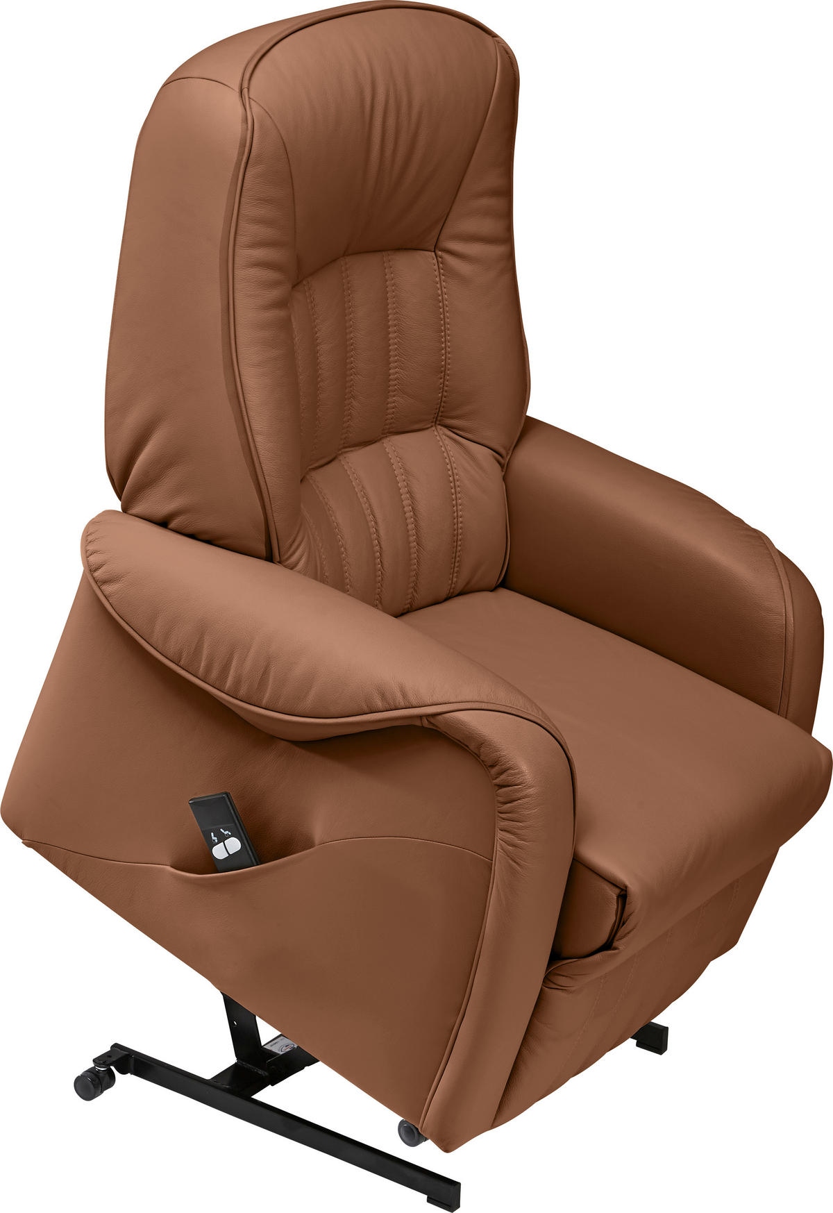 FERNSEHSESSEL in Braun  - Schwarz/Braun, KONVENTIONELL, Leder (78/107/93cm) - Himolla