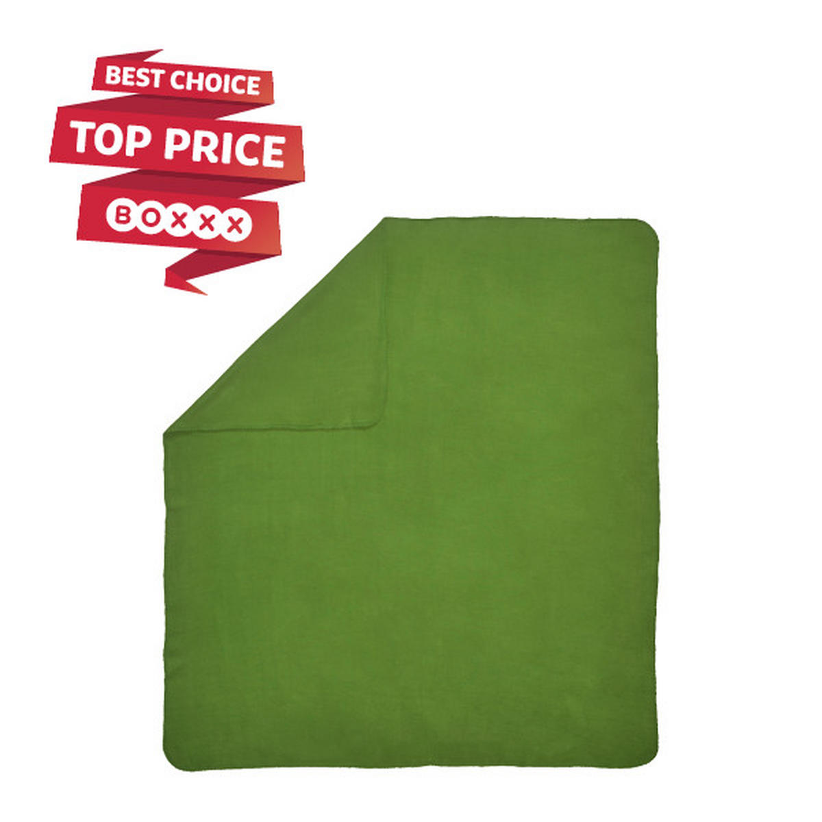 FLEECEDECKE 125/150 cm  - Grün, Basics, Textil (125/150cm) - Boxxx