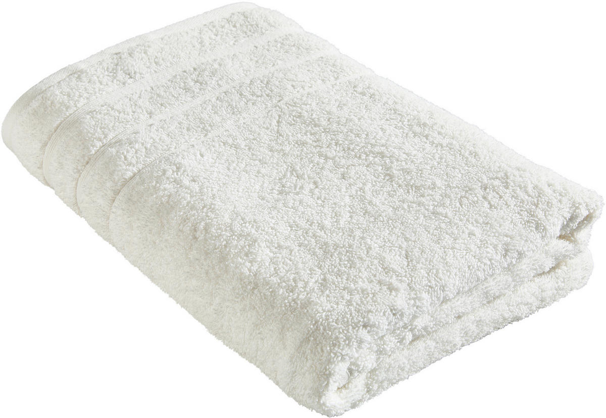 DUSCHTUCH 70/140 cm  - Weiß, Basics, Textil (70/140cm) - Bio:Vio