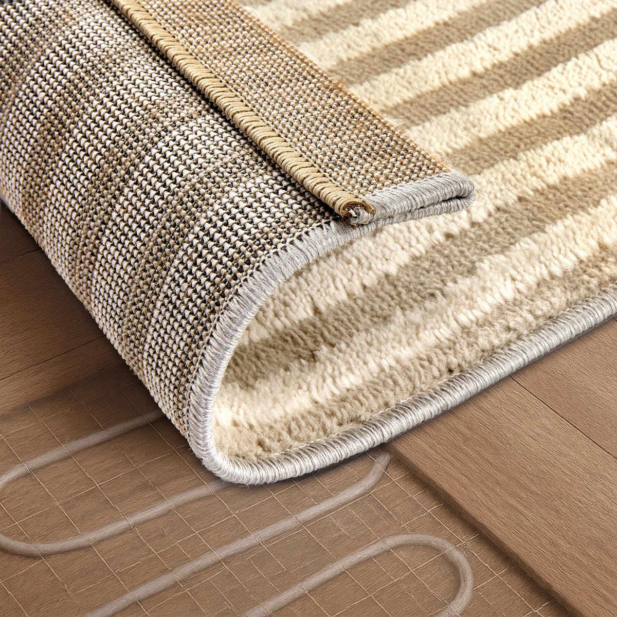 WEBTEPPICH 160/230 cm Jules Creme rechteckig  - Creme, Basics, Kunststoff/Textil (160/230cm) - Astra