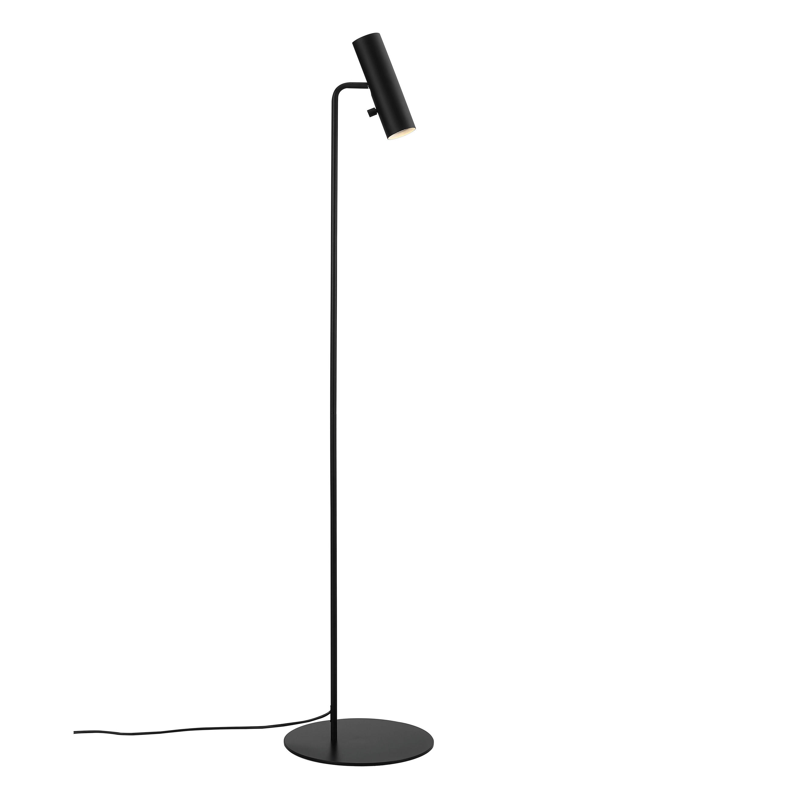 STEHLEUCHTE 6/141 cm    - Schwarz, Design, Metall (6/141cm) - Nordlux