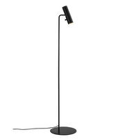 STEHLEUCHTE MIB 6/141 cm   - Schwarz, Design, Metall (6/141cm) - Nordlux