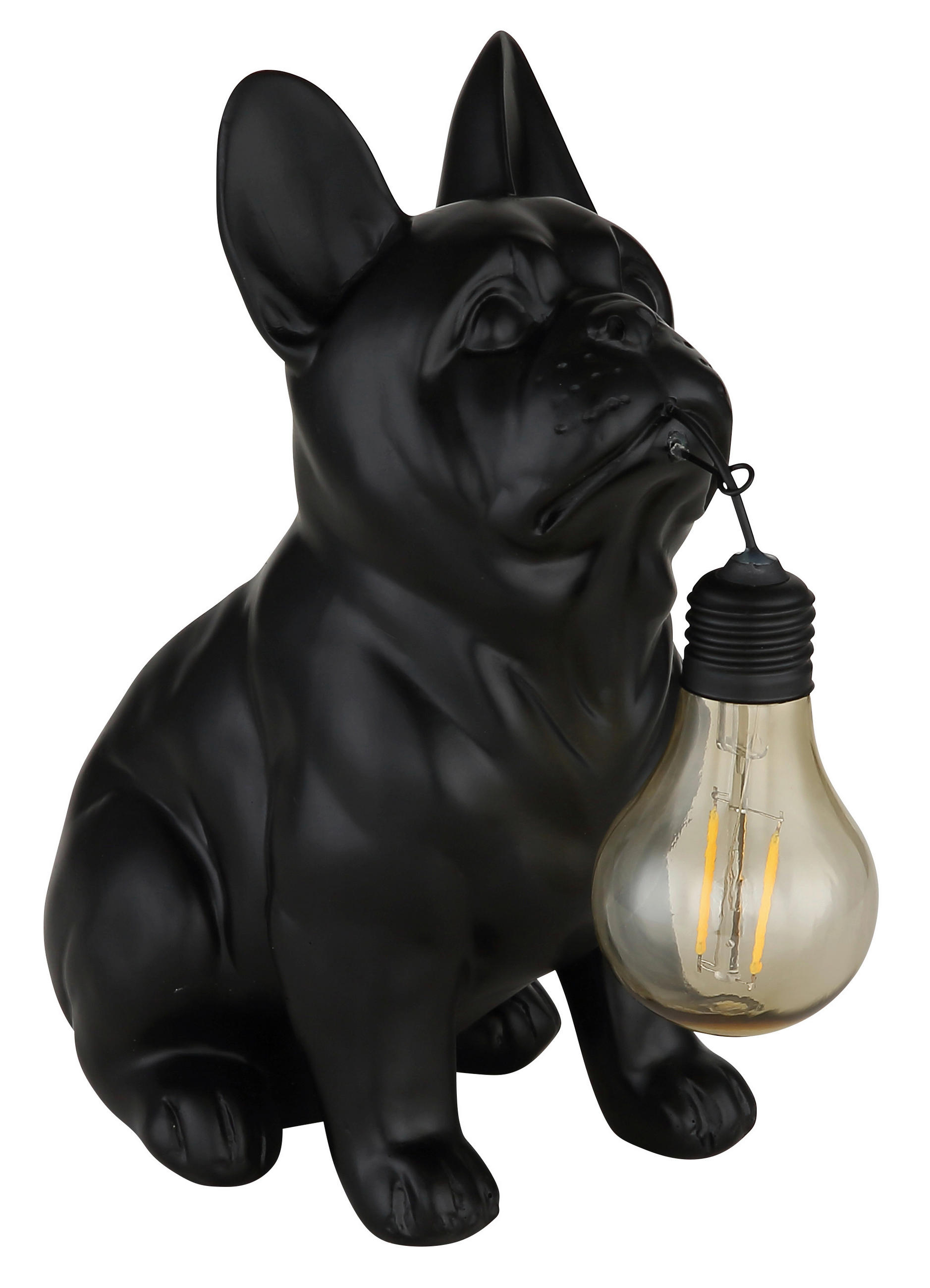 SOLARLEUCHTE Greenday 23/11,8/23,5 cm  - Schwarz/Orange, Design, Kunststoff (23/11,8/23,5cm) - Globo