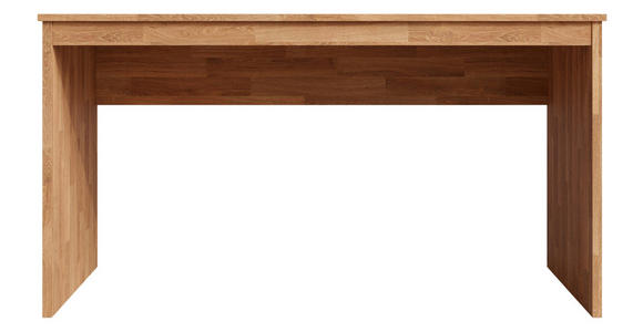 SCHREIBTISCH 140/65/75 cm  in Eichefarben  - Eichefarben, Natur, Holz (140/65/75cm) - Linea Natura