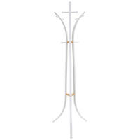 KLÄDSTÄLLNING i vit 58/176/58 cm   - vit, Modern, metall (58/176/58cm) - MID.YOU