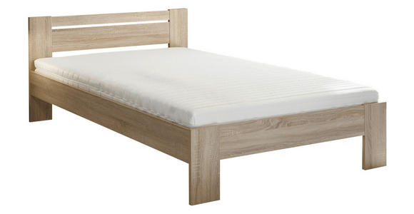 BETT 120/200 cm  in Sonoma Eiche  - Sonoma Eiche, KONVENTIONELL, Holzwerkstoff (120/200cm) - Carryhome