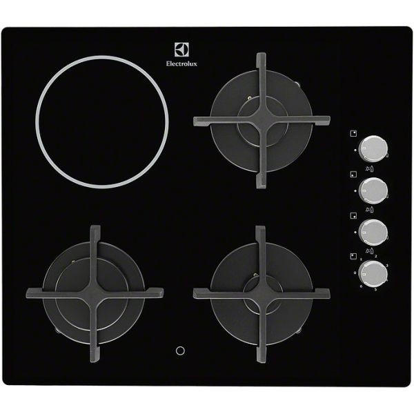 PLOČA ZA KUHANJE EGE6182NOK - crna, Design, metal/keramika (58/4/51cm) - Electrolux